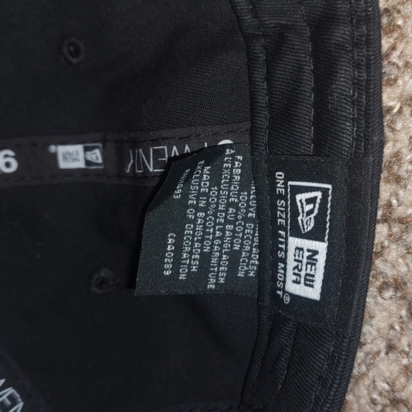 MLS New Era 9Twenty Minnesota United Soccer Embroidered Strapback Black Hat OS - Picture 10 of 10